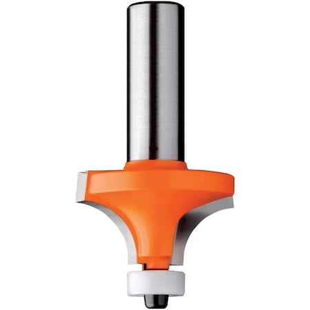 Cmt Solid Surface Rounding Over Bit W/Bearing, 1-1/4-Inch Diameter, 1/2-Inch Shank 880.503.11